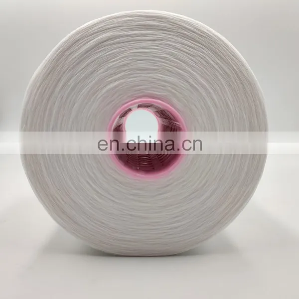 Wholesale Soft Poly Poly Core Spun Thread FDY Twisted Yarn For Dyeing And Sewing photo-4