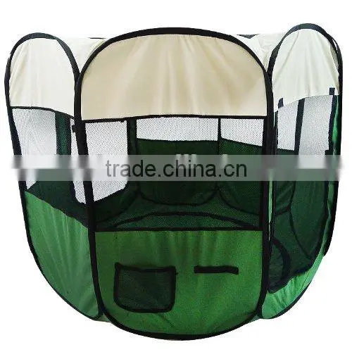 Two-Door Pop Up Pet Exercise Playpen Kennel photo-4