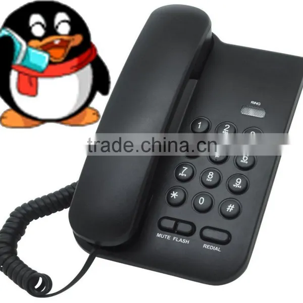 Office Basic Analog Corded Wired Clean Room Telephone photo-6