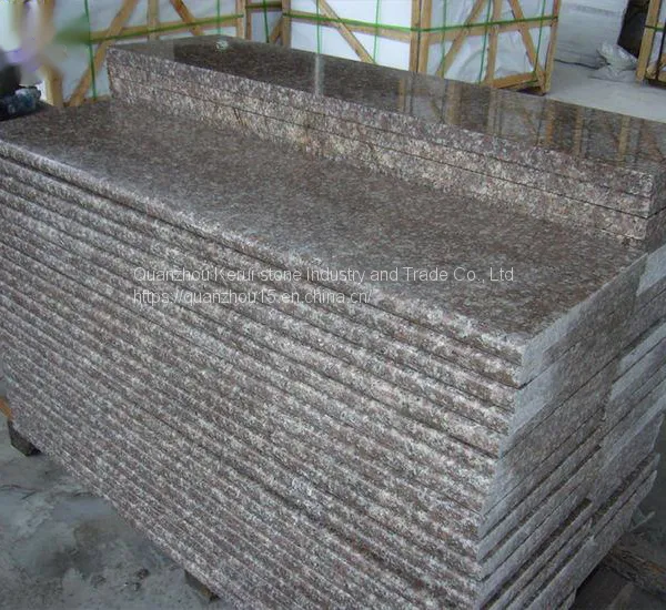 G664 Bainbrook Brown Granite Kitchen Countertop photo-2