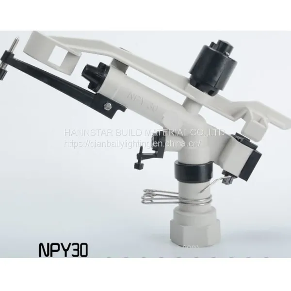 1.5 Inch Rocker Arm Sprinkler Automatic Rotation Agricultural Sprinkler Spray Gun photo-2