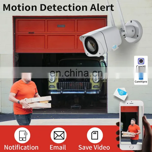 8MP Wireless Wifi Security IP Camera CCTV Night Vision Outdoor Home Surveillance Cam Two-way Audio IR Night Vision CamHipro photo-3