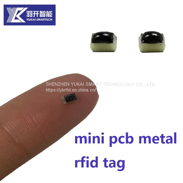 Smart Tag UHF RFID 900MHz Most Small Pcb Anti Metal Rfid Tag for Tools Watch Cabin Ect Asset Management