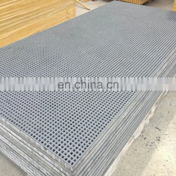 Customized Walkway Grating Anti-corrosion Anti-aging Molded Frp Flooring 38mm*38mm*30mm Fiberglass Grating photo-4