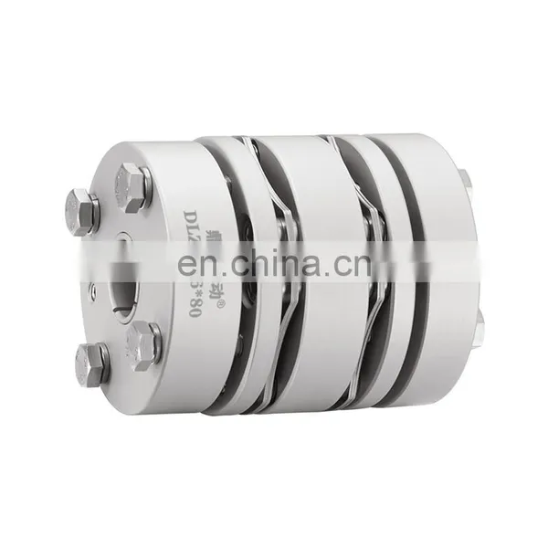 DLZT Series Aluminum Alloy Eight Screws High Rigidity Double Disc Coupling With Locking Assembly photo-2