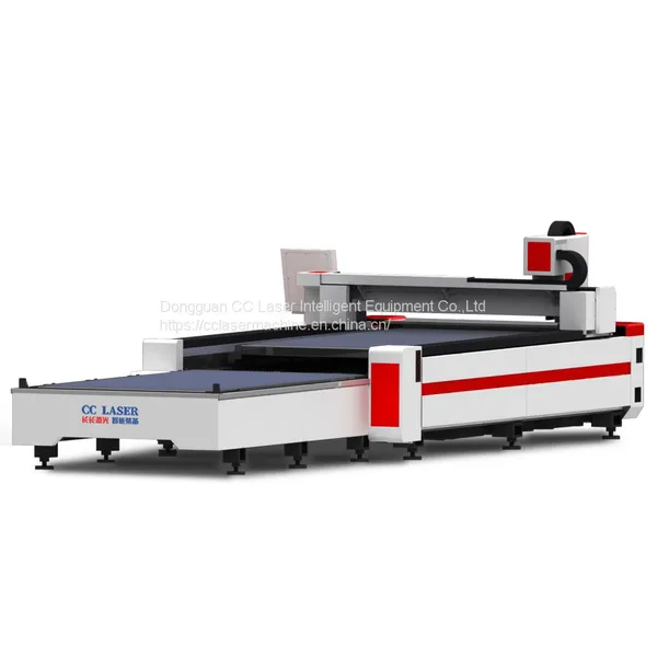 CC Laser CC-H Series  3000w Открытый тип лазерной резальной машины с двойной платформой