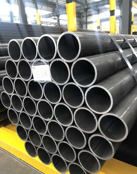 Petrochemical Pipeline API 5L A106 Seamless Steel Pipe Sch40 Sch80 photo-2