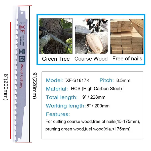 Pruning Reciprocating Saw Blade,Saber Saw Blade for Wood photo-2