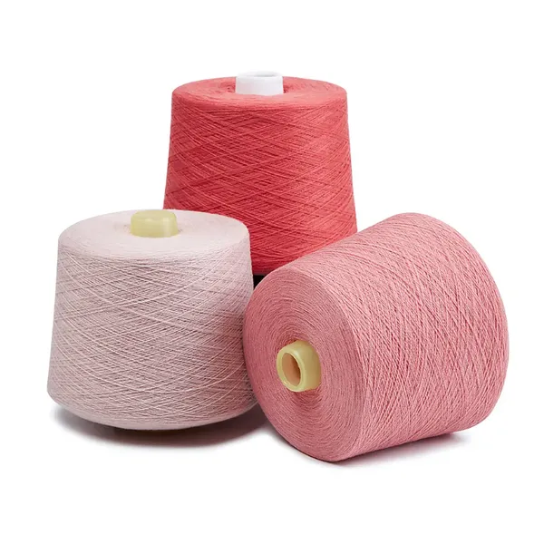 Factory Price Wholesale Open Nm15 Acrylic Blended Blended Sweater Knitting Yarn Recycled Dyed Cotton Yarn photo-2