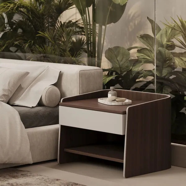 Bedside Table+ For Hotel, Villas, and Apartment