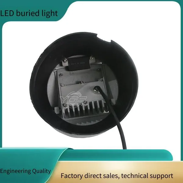 Led Outdoor Waterproof Semi-buried Ground Lights, Cob Adjustable Angle, Single Color Constant Light, Dmx512 Protocol photo-5