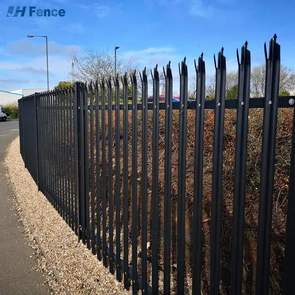 Decorative Wrought Iron Galvanized Steel Fence for Garden Safety and Ornament photo-5
