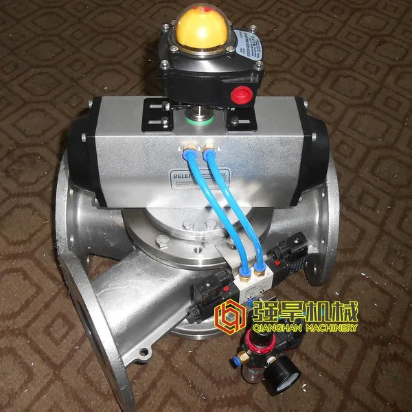 Pneumatic Y-type Three-way Diverter Valve photo-4