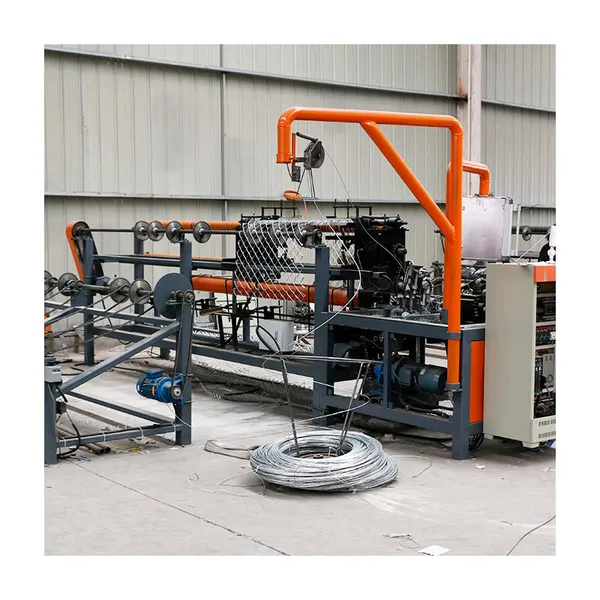 Wholesale and Custom Single-strand Chain Fencing/diamond Mesh Fencing Manufacturing Machine/chain Weaving Machine