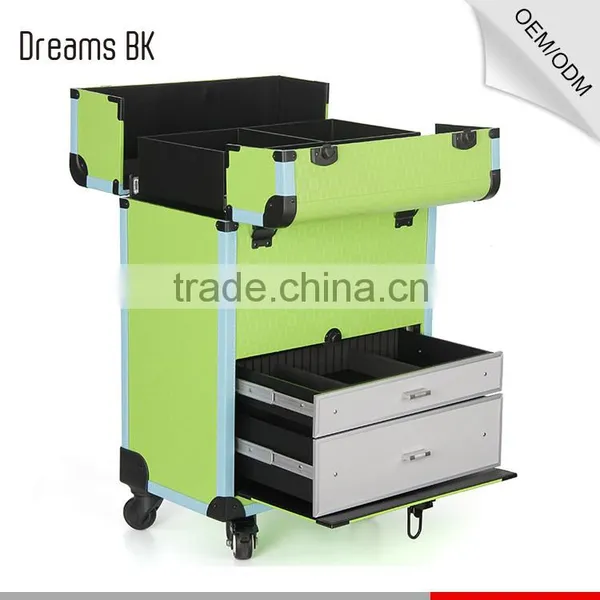 Pvc Trolley Makeup Case With Drawers photo-5