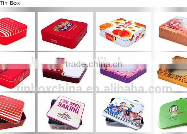 Customized Rectangular Metal cd Tin Box, cd Tin Case photo-3