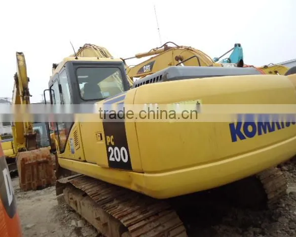 New Arrival Used Good Condition Excavator PC200-7 for Cheap Sale in Shanghai photo-5