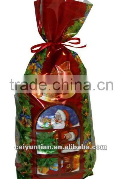 Christmas Plastic Bags for Gift Packaging photo-2