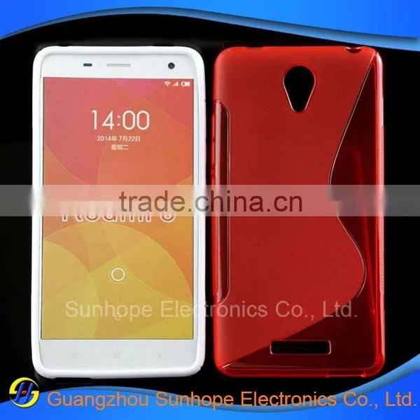 Wholesale Wave Design S Line Design Tpu Mobile Phone Case for Redmi Note 2 Xiaomi Quality Choice photo-6
