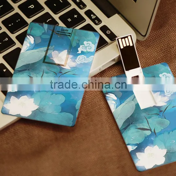 Customized Personalized Gift USB Card Flash Drive 8gb photo-2