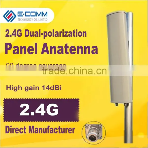 2.4Ghz 14dBi Outdoor Directional Sector Dual Polarization Panel MIMO Antenna for WLAN/WIFI photo-2