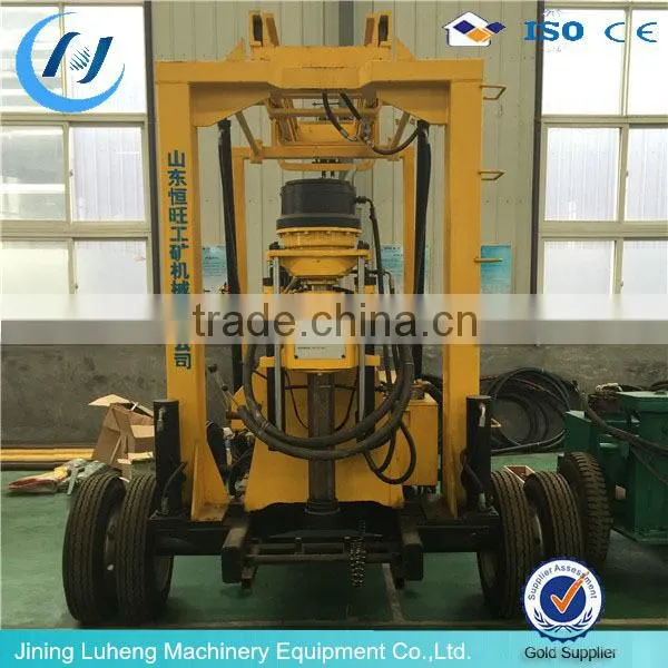 High Quality Trailer Mounted Water Well Drilling Rig Skype : LuhengMISS