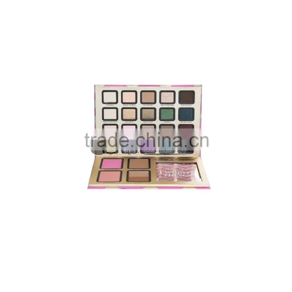 Heart Shape 16 Colors Private Label Cosmetics Eyeshadow Palette photo-2