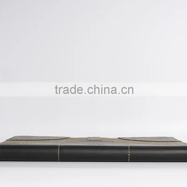 Genuine Cowhide Leather Case for IPad Mini 4 Handmade Waxed Canvas Case for Ipad Mini Sleeve photo-6
