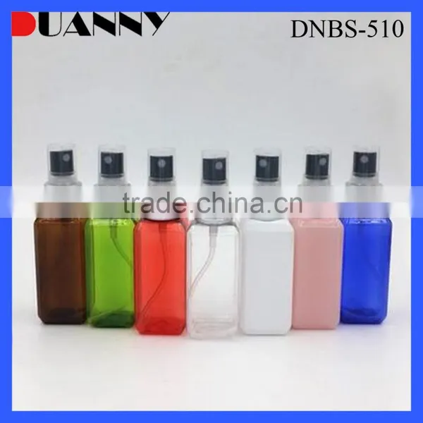 WHOLESALE 50ML CLEAR PLASTIC SPRAY BOTTLES WITH BLACK FINE MIST photo-4
