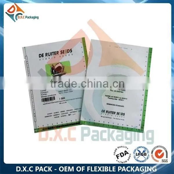 Three Sides Sealed Laminated Plastic Packaging Pouchs photo-3
