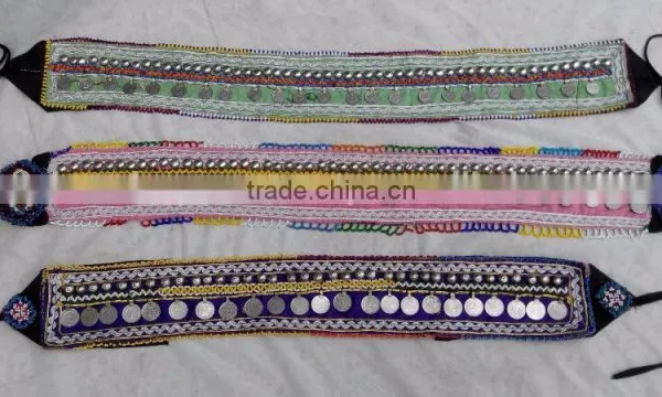 Multicolor Beautiful Banjara Coin Belt photo-2