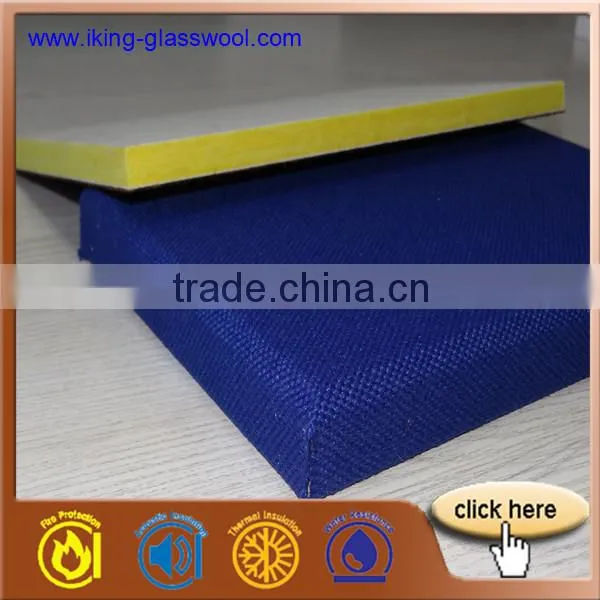 Clothing Sound 60x60 Decorative Glass Wool Fabric Acoustic Panels photo-2