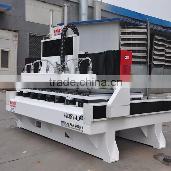 FANCH 2413SY Automatic 3d Wood Carving Cnc Router Price photo-4