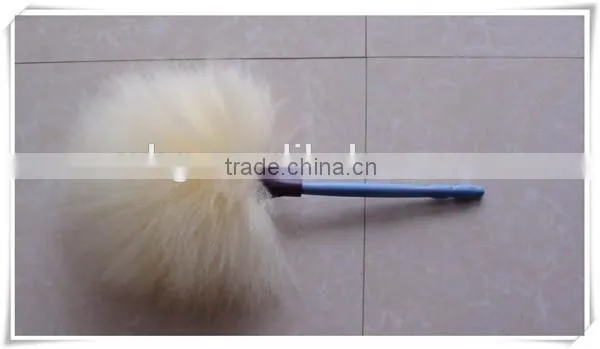 Lambswool Duster With Retractable Black Tube photo-2