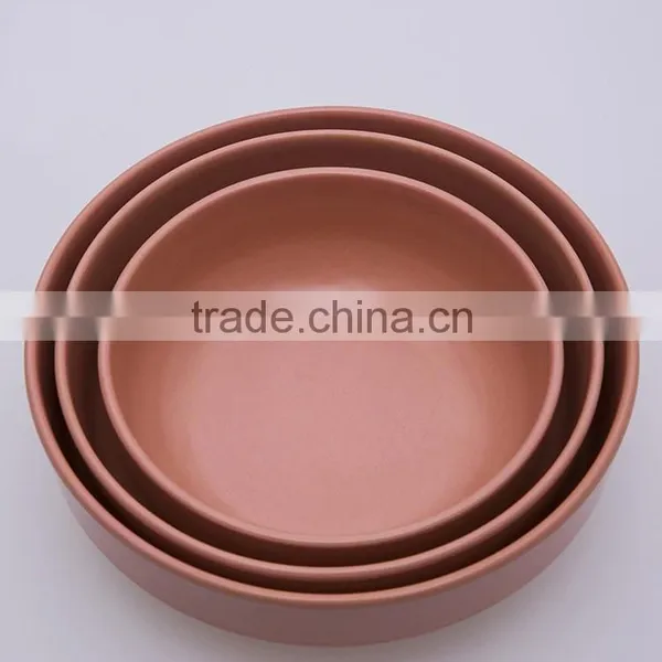 Eco-friendly Bamboo Fiber & Rice Husk Round Bowl photo-4