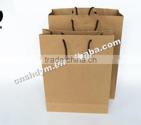 High Quality Recyclable Custom Printed Kraft Paper Bag Quality Choice photo-6