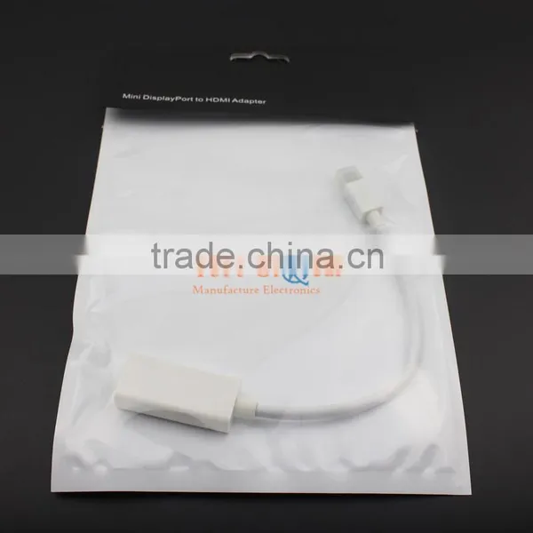 High Quality Thunderbolt Mini DisplayPort Display Port DP to HDMI Adapter Cable For Apple Mac Macbook Pro Air photo-5