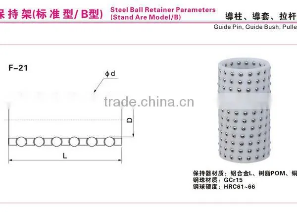 Bronze Ball Retainer, Alumium Ball Bearing Cage, POM Ball Cage photo-2