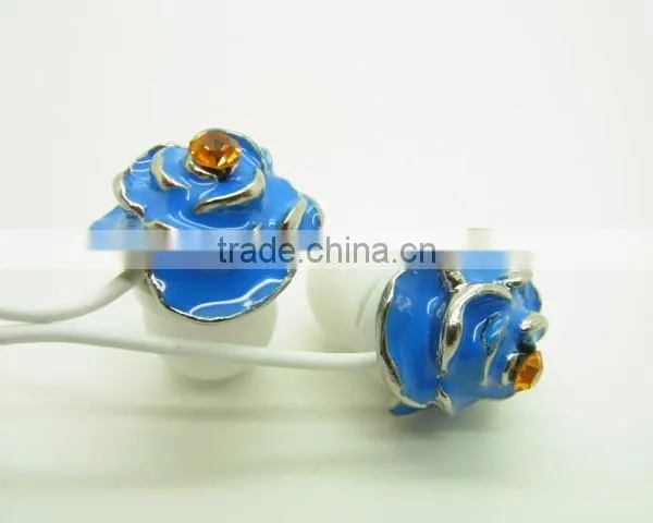 High Quality Diamond Stone Earphone Bling Earbud for Promotion photo-6