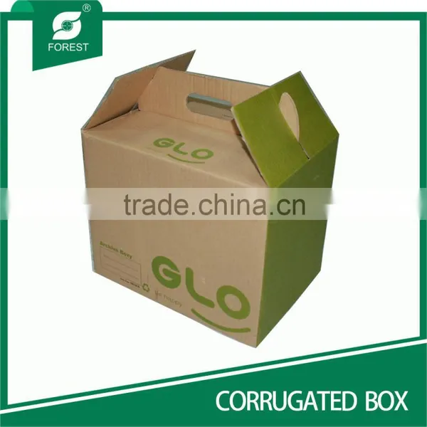 TRADE ASSURANCE CORRUGATED GABLE BOXES WITH HANDLE photo-2