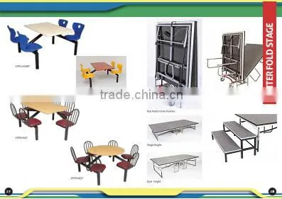 MULTIPURPOSE TABLE/CONNECTED SEATER photo-2