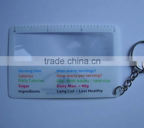 QM601 Business Credit Card Magnifier Fresnel Lens Magnifier photo-5