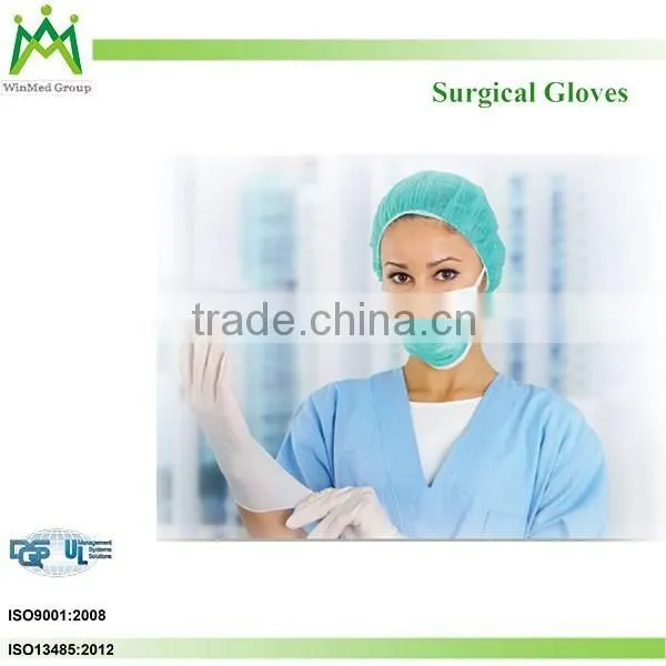 Non-sterile Disposable Natural Latex Surgical Gloves
