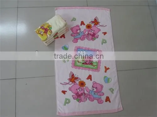 100% Cotton Animal Fancy Printed Face Towels