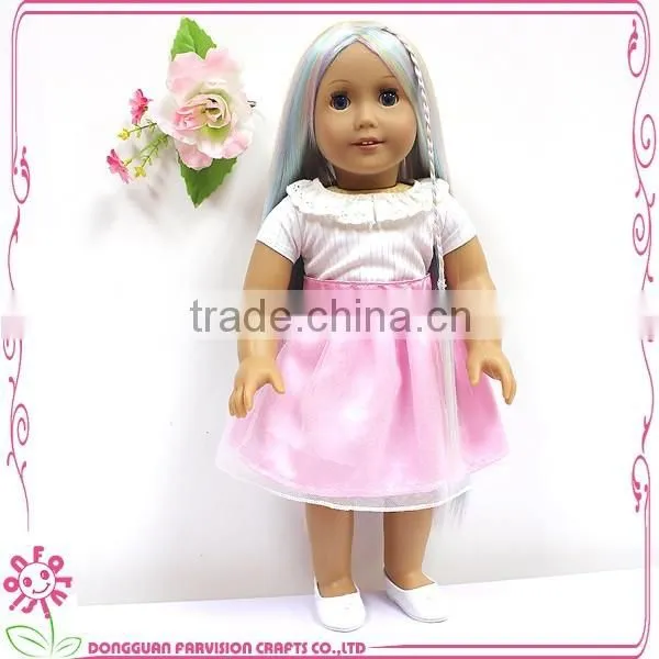 Custom New 18 Inch American Baby Girl Fashionable Cute Doll photo-2