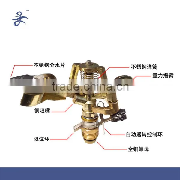 360degree Impact Drive Sprinkler for Greenhouse Irrigation System photo-4