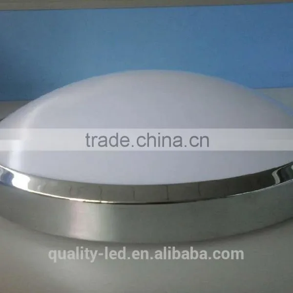 QS-UT Oyster Round Led Ceiling Light With Chrome,nickel Decoration Trim photo-3