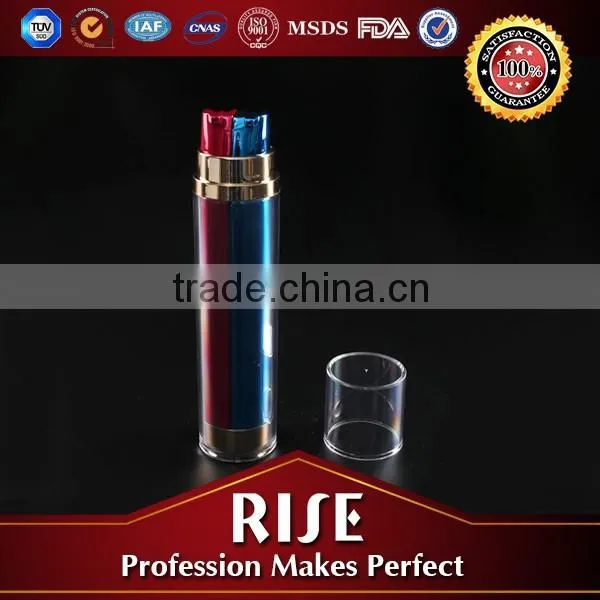 RISEPACK TUV Certified Acrylic Dual Cosmetic Tubes