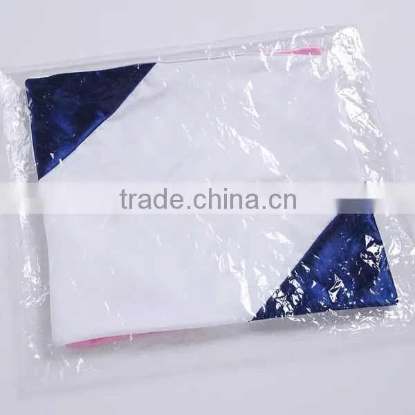 Custom Style Sublimation Pillow Cover With Zipper in Blue Color photo-3