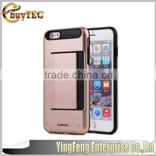DAMDA Card Clip Style Mobile Accessories for Iphone 6 s ,dual Layer Shock Proof Phone Case Quality Choice photo-4
